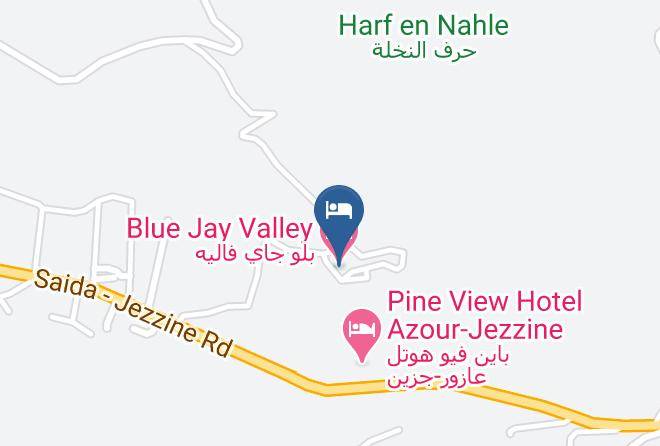 Jezzine - Blue Jay Valley Maps