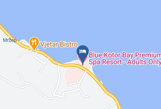 Kotor - Blue Kotor Bay Premium Spa Resort Adults Only Maps
