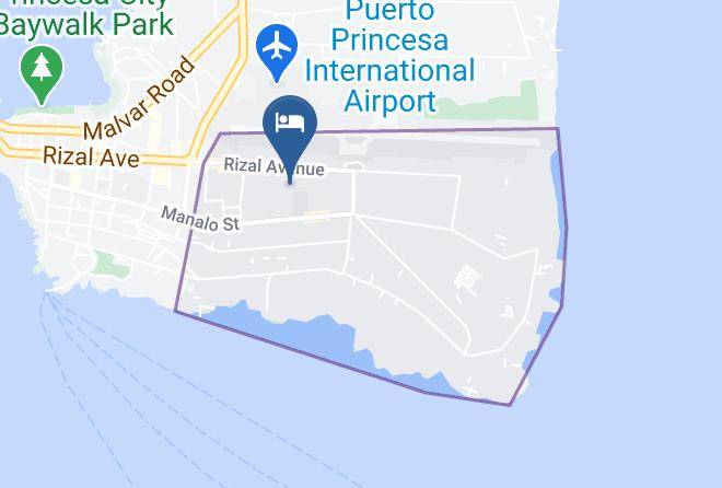 Palawan - Blue Lagoon Inn & Suites Maps