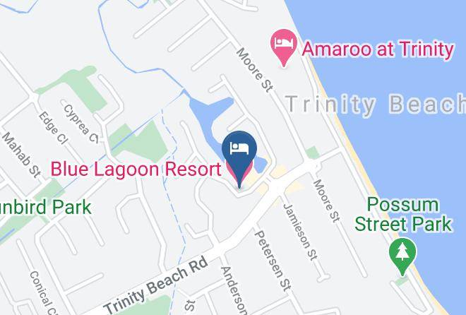 Blue Lagoon Resort Map