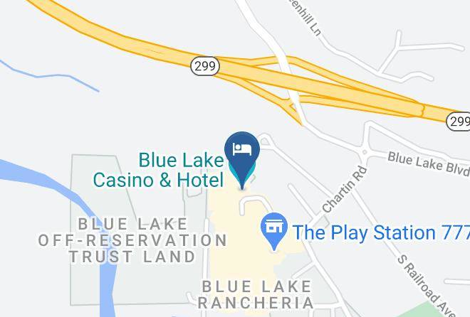 Humboldt - Blue Lake Casino & Hotel Maps