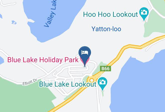 Mount Gambier - Blue Lake Holiday Park Maps