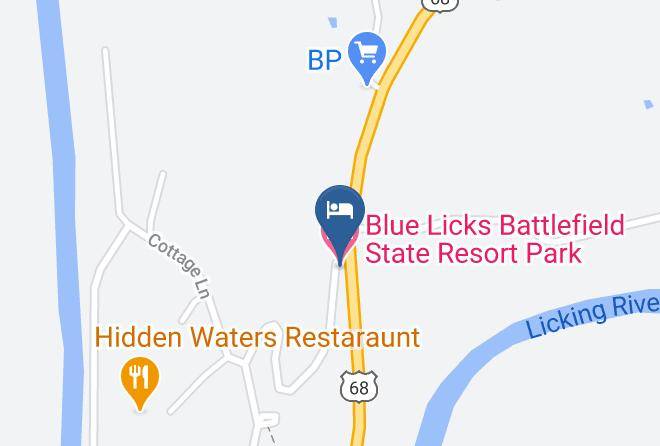 Robertson - Blue Licks Battlefield State Resort Park Maps
