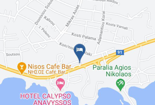 East Attica - Blue Line Maps