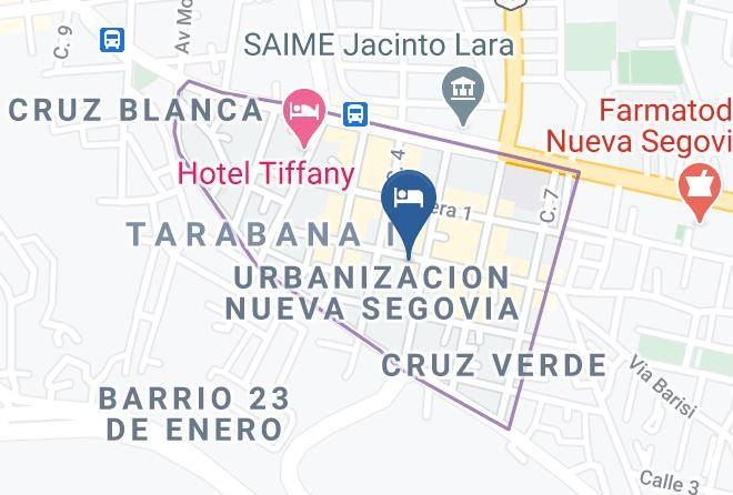 Iribarren - Blue Loft Hotel Maps