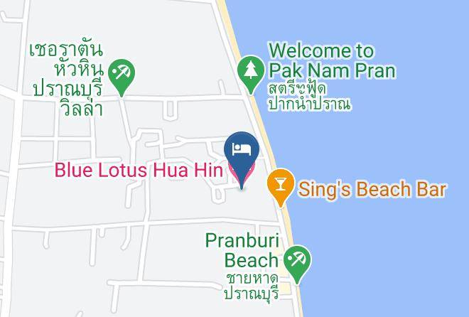 Amphoe Pran Buri - Blue Lotus Hua Hin Maps