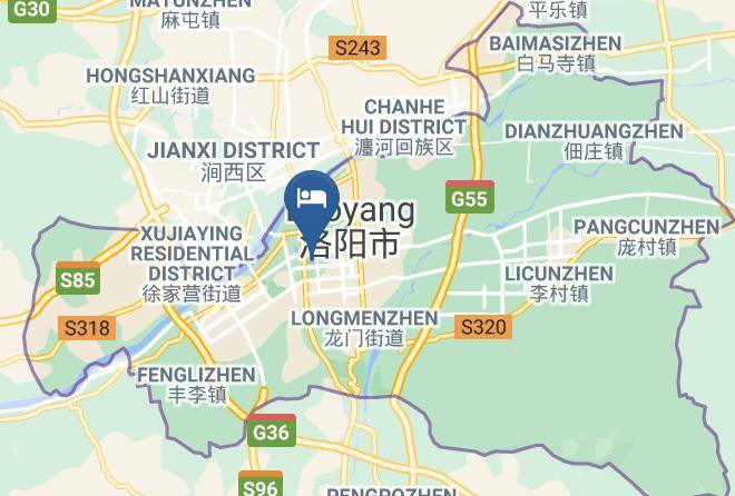 Luoyang - Blue Magpie Hotel Shifu Branch Maps