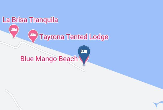 Santa Marta - Blue Mango Beach Hotel Maps