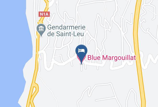 Saint Leu - Blue Margouillat Maps
