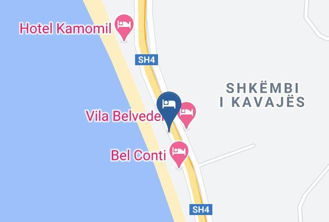 Durres - Blue Marine Hotel Maps