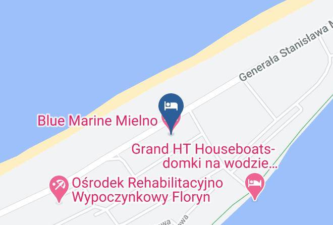 Blue Marine Mielno Map