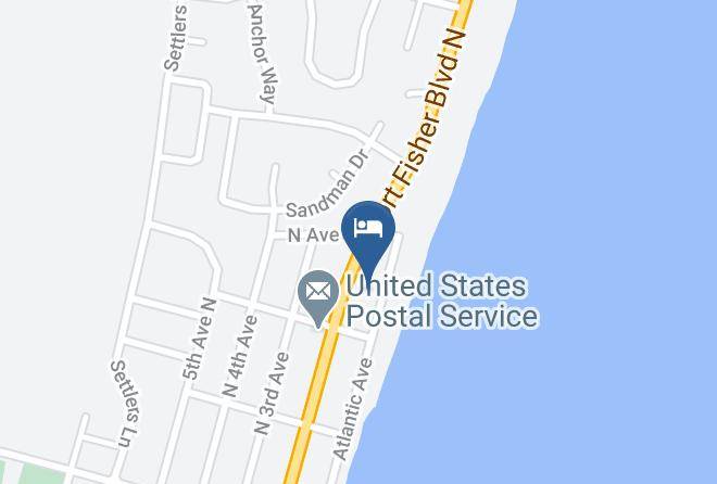 New Hanover - Blue Marlin Beach Vacation Lodging Maps