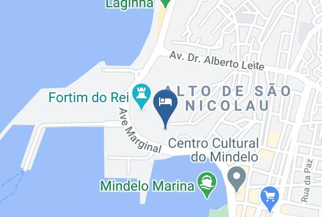Sao Vicente - Blue Marlin Hotel Maps