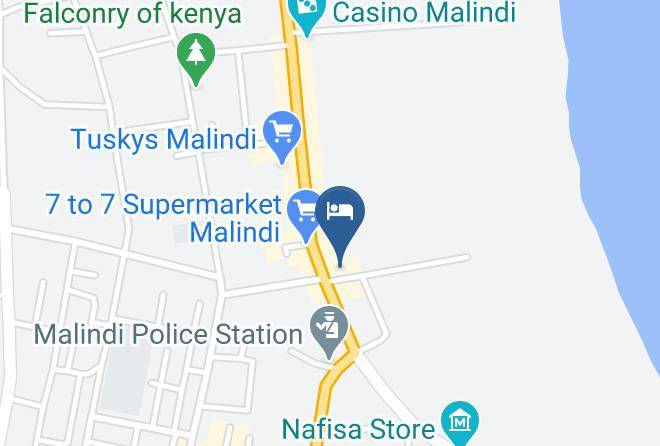 Kilifi - Blue Marlin Sporting Resort Maps