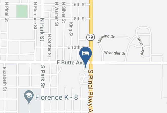 Pinal - Blue Mist Motel Florence By Magnuson Worldwide Maps