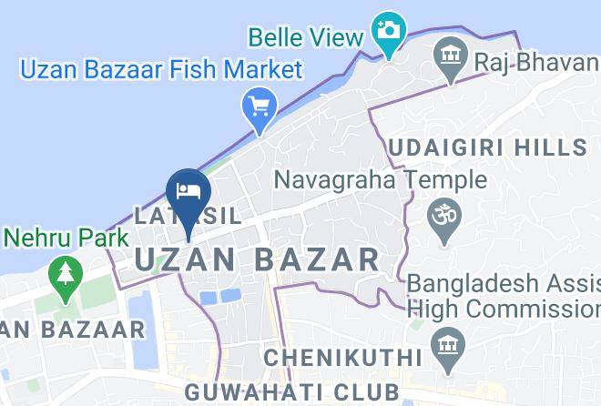 Guwahati - Blue Moon Hotel Maps