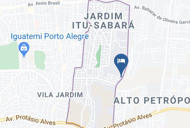 Porto Alegre - Blue Motel Maps