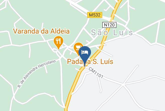 Blue Mountain Al S Luis Map