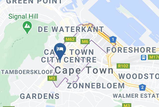 City Of Cape Town - Blue Mountain Backpackers Maps