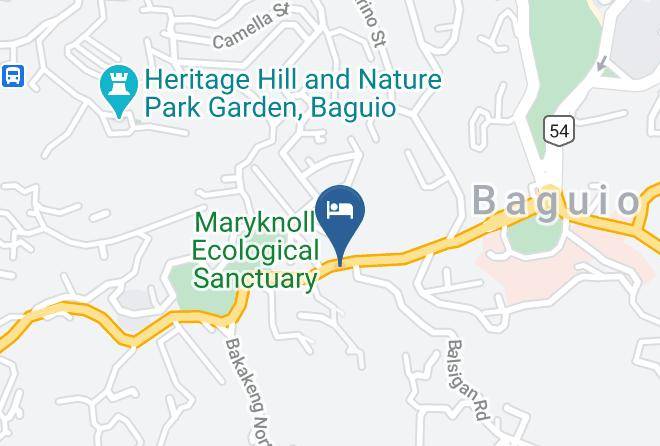 Benguet - Blue Mountain Hotel Maps