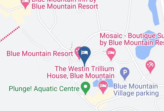 Blue Mountain Resort Home Collection Map