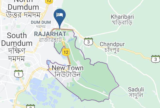 Kolkata - Blue Nest Management Near Airport Maps