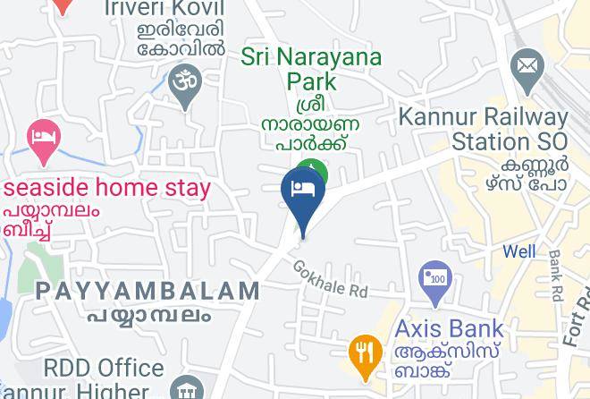 Cannanore - Hotel Blue Nile Maps