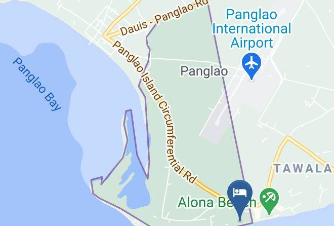 Bohol - Blue Ocean Bohol Beachfront Resort Maps