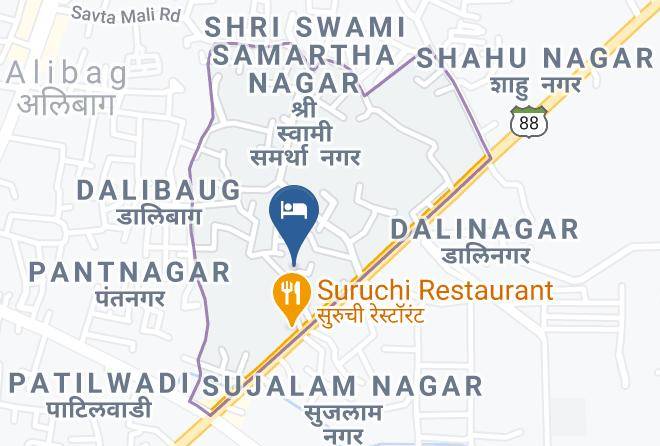 Alibag - Blue Ocean Bungalow Maps