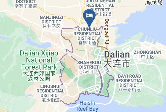 Dalian - Kui Ying Hotel Hotel Maps