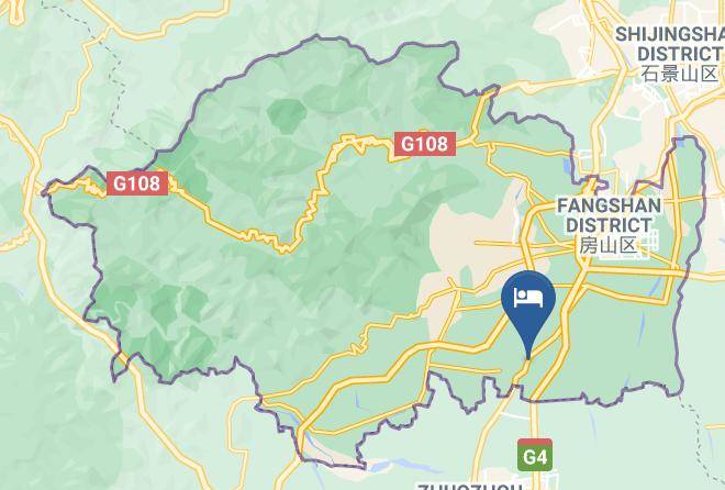 Fangshan District - Blue Ocean Hotel Maps