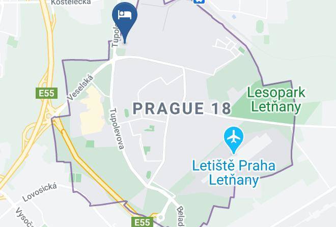 Prague - Blue Orange Business Resort Prague Maps