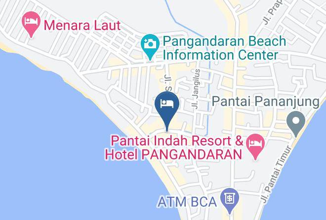 Pangandaran Regency - Krisna Beach Hotel Ii Maps