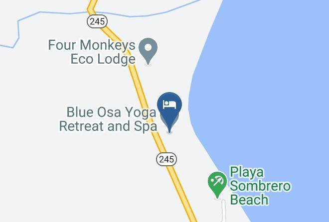 Golfito - Blue Osa Yoga Retreat And Spa Maps