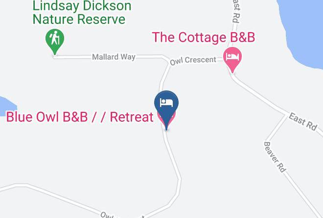 Comox Valley - Blue Owl B&b Retreat Maps