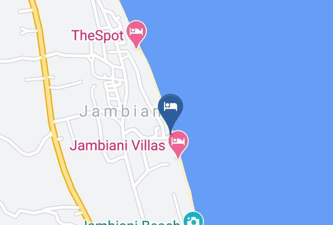 Zanzibar South - Blue Oyster Hotel Maps