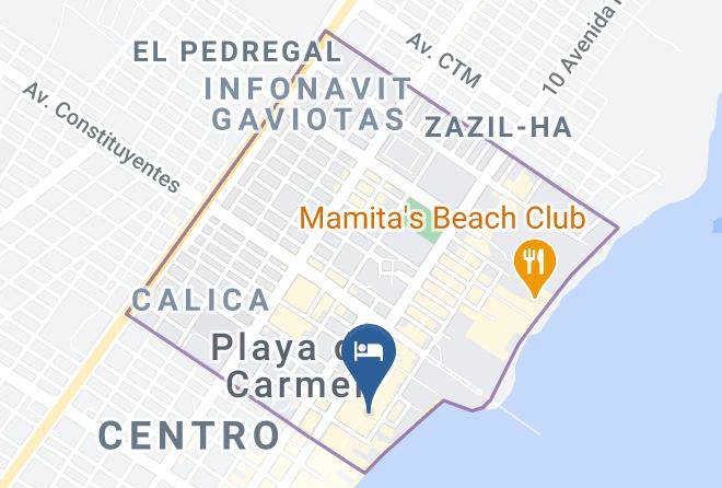 Solidaridad - Rustik Inn Maps