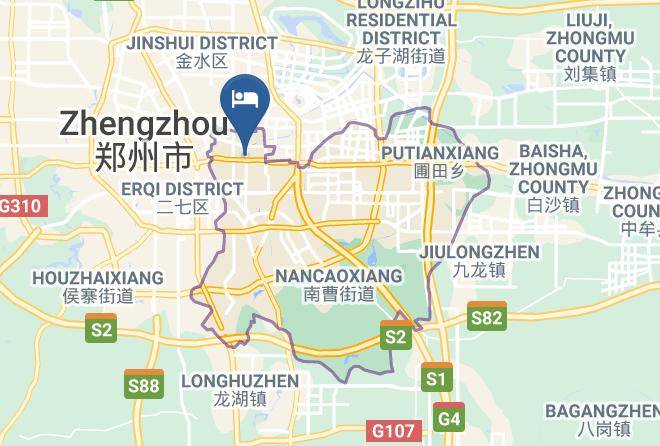 Zhengzhou - Blue Peacock World Style Hotel Maps