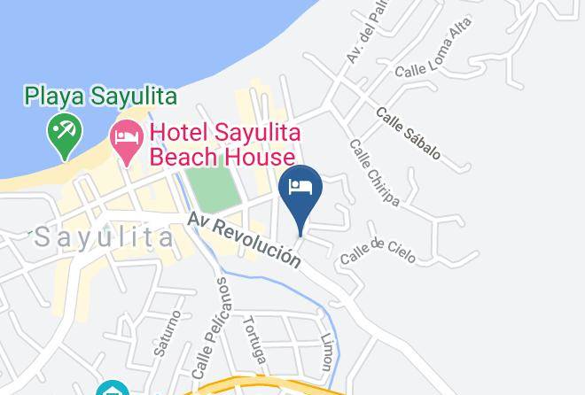 Bahia De Banderas - Blue Pepper Beds Sayulita Maps