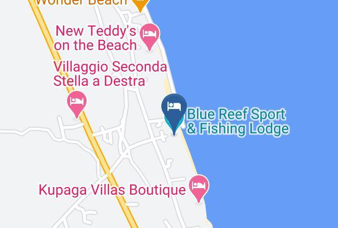 Zanzibar South - Blue Reef Sport & Fishing Lodge Maps