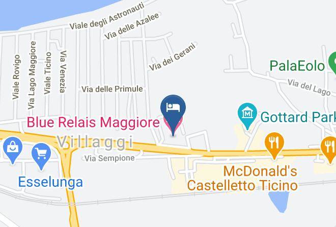 Novara - Blue Relais Maggiore Maps