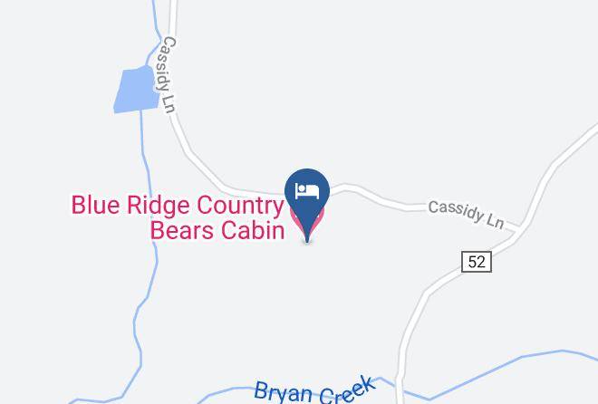 Fannin - Blue Ridge Country Bears Cabin Maps