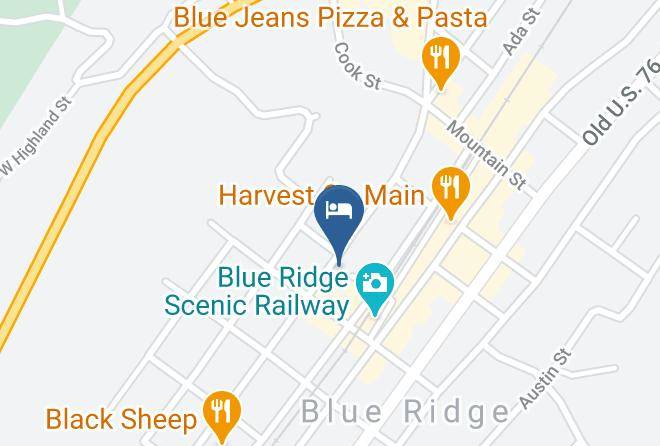 Fannin - Blue Ridge Inn Bed And Breakfast Maps