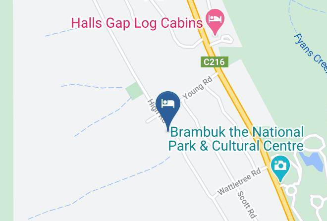 Northern Grampians - Blue Ridge Retreat Maps