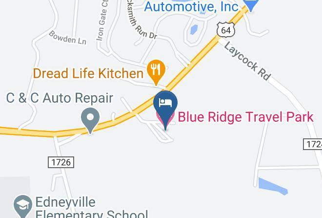 Henderson - Blue Ridge Travel Park Maps