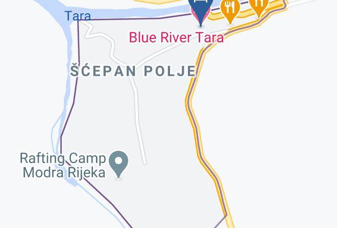 Pluzine - Blue River Tara Maps