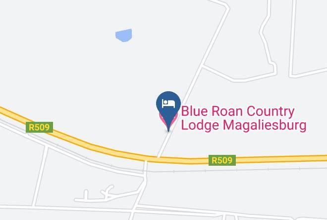 West Rand - Blue Roan Country Lodge Magaliesburg Maps