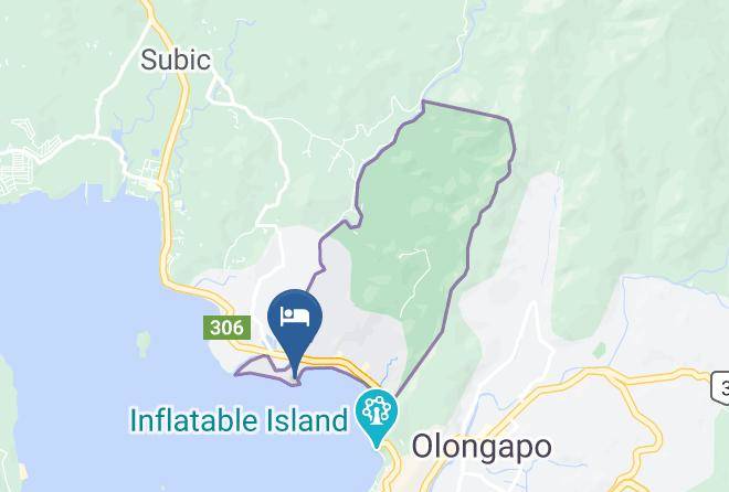 Zambales - Blue Rock Resort Maps