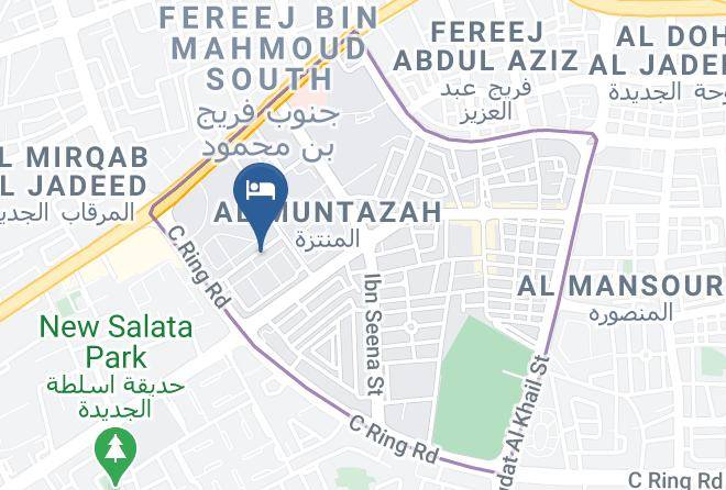 Doha - Blue Rose Hotel Maps