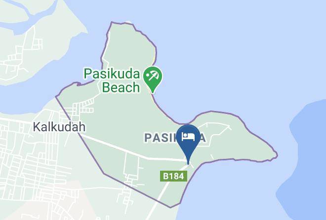 Trincomalee - Blue Sands Beach Resort Maps
